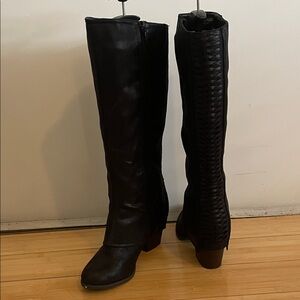 Fergalicious Black Over the Knee Boots